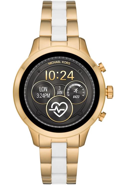 michael kors runway band|michael kors runway smartwatch manual.